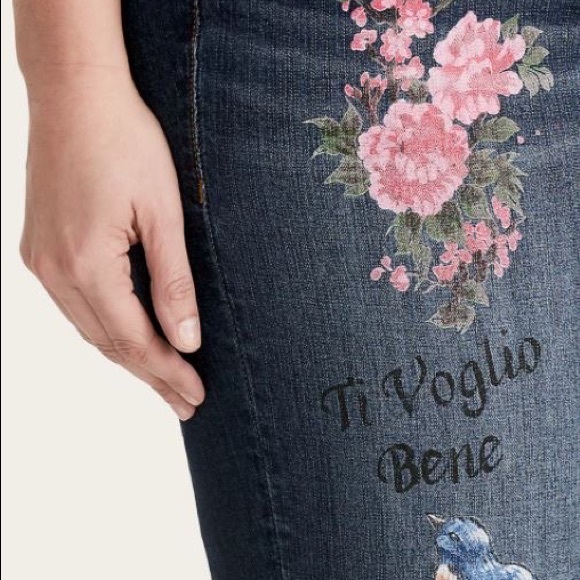 Torrid Girlfriends Printed Jeans - Picture 4 of 14